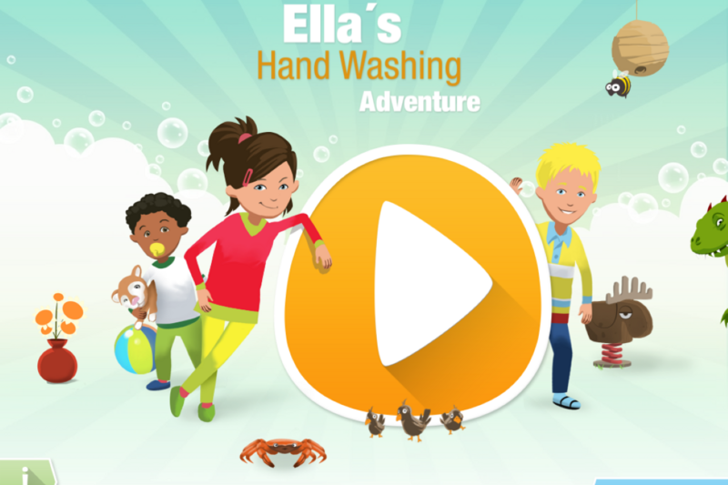 Ellas Händewasch-Abenteuer